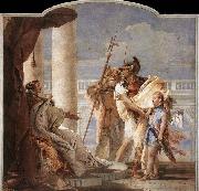 TIEPOLO, Giovanni Domenico Aeneas Introducing Cupid Dressed as Ascanius to Dido Germany oil painting artist